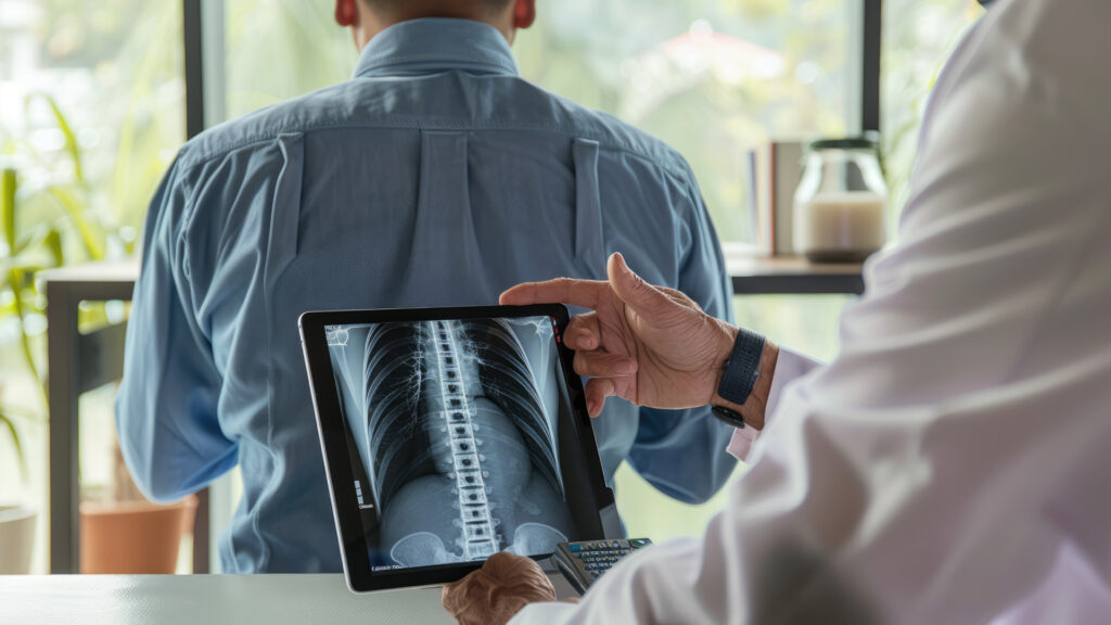 Диагностика сколиоза