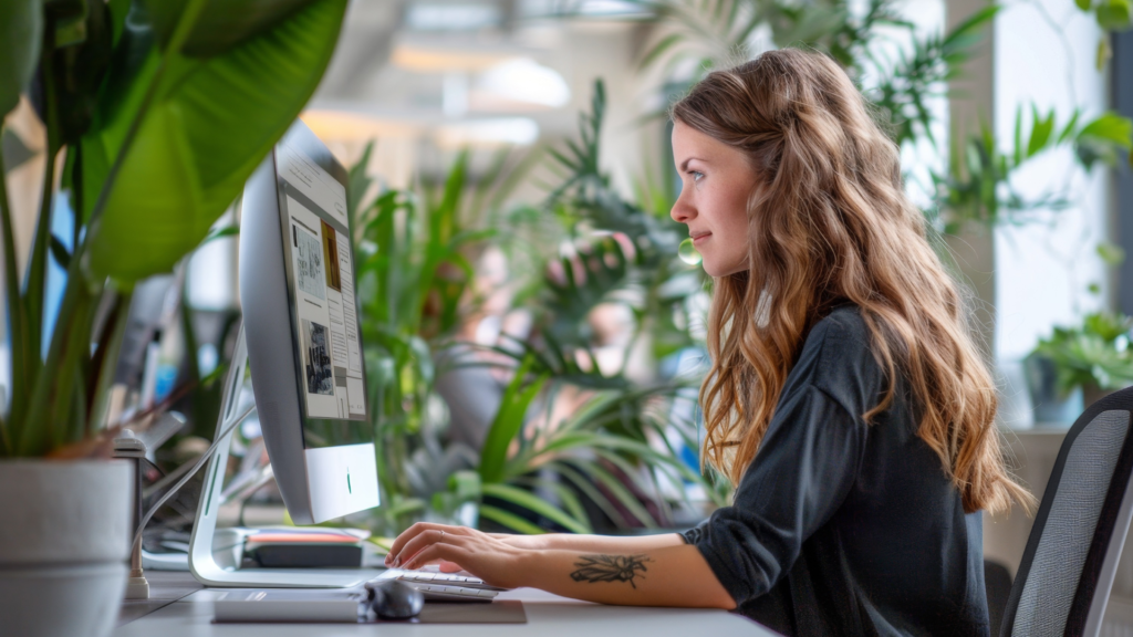 Работа за компьютером