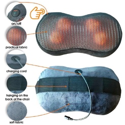 Подушка для массажа шиацу аккумуляторная MC-9620A MEDICS CARE