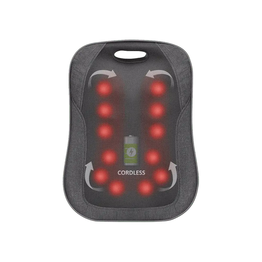 Аккумуляторная массажная спинка MC-9102A от Medics Care