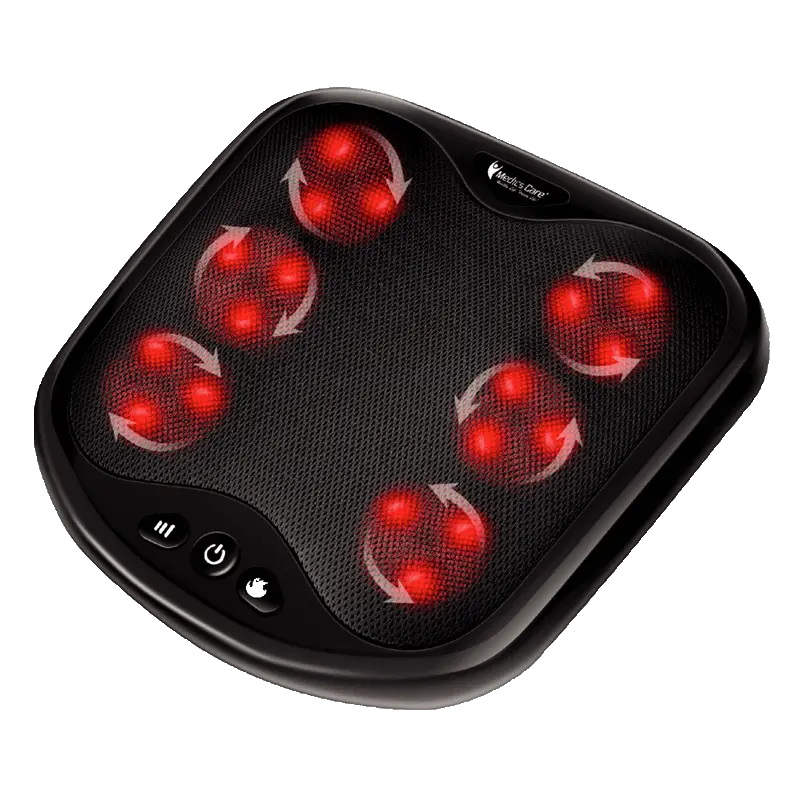 Массажное устройство Shiatsu Pro + многофункциональное устройство 2 в 1 для спины и ног MC-5520