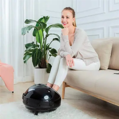 MC-8501 מבית Medics Care: עיסוי שיאצו לכף הרגל עם לחץ אוויר וטיפול בחום דגם