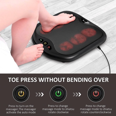 מכשיר עיסוי Shiatsu Pro + MC-5520 2-in-1 גב ורגליים רב תכליתי