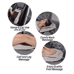 Массажер шиацу для дома и автомобиля MC-4420