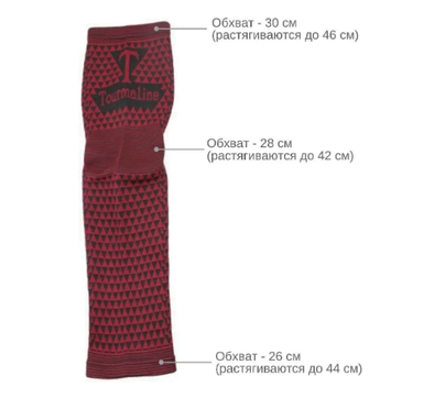 גרביי טורמלין (מגני ברכיים אלסטיים עם טורמלין)