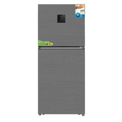 Холодильник 2-х дверный серебристого цвета NF-485