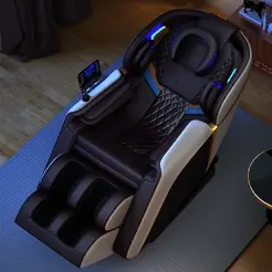 כורסת עיסוי Z5 Platinum חום כה