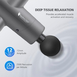 אקדח עיסוי מקצועי + פיית חימום MC-4990 מבית Medics Care